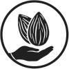 almond icon black