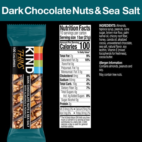 Dark Chocolate Nuts & Sea Salt