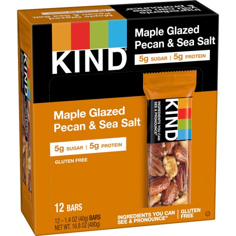 Maple Glazed Pecan & Sea Salt