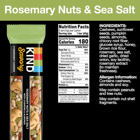 Rosemary Nuts & Sea Salt