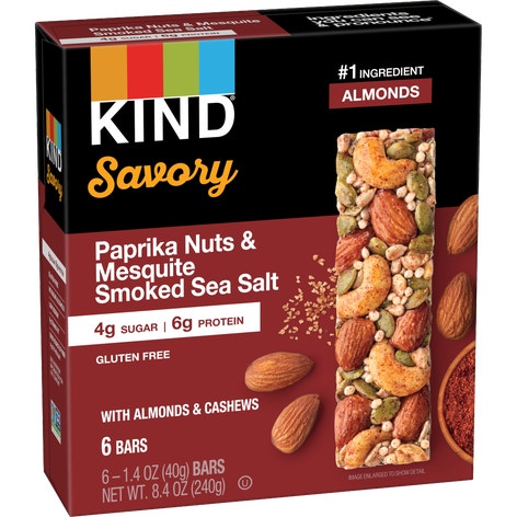 Paprika Nuts & Mesquite Smoked Sea Salt