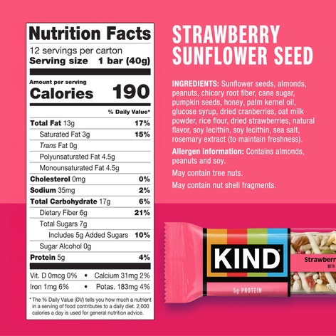 Strawberry Sunflower Seed