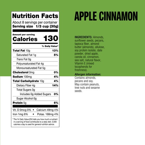 Apple Cinnamon Nut Granola