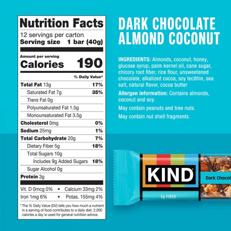 Dark Chocolate Almond Coconut