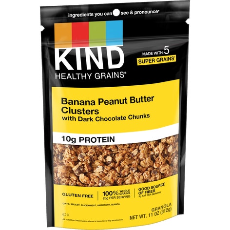 Banana Peanut Butter with Dark Chocolate Chunks