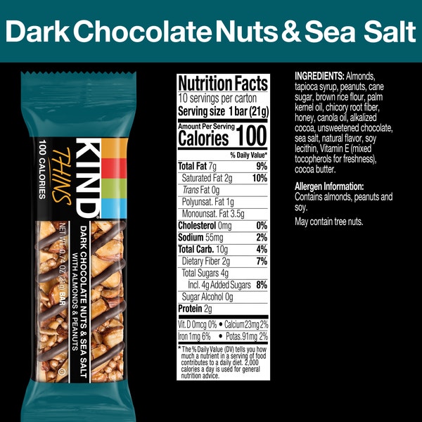 Dark Chocolate Nuts & Sea Salt