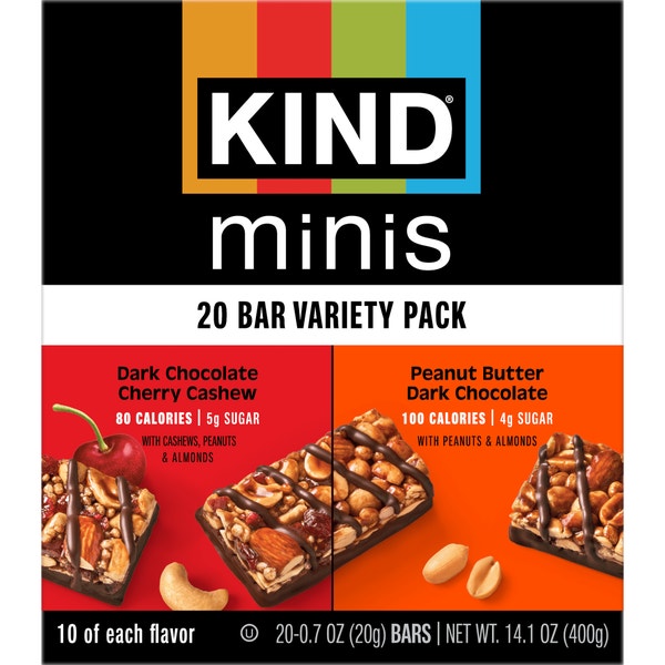 Peanut Butter Dark Chocolate and Dark Chocolate Cherry Cashew