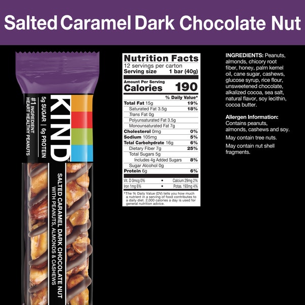 Salted Caramel Dark Chocolate Nut