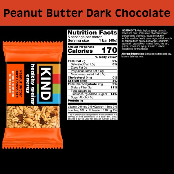 Peanut Butter Dark Chocolate
