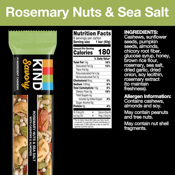 Rosemary Nuts & Sea Salt