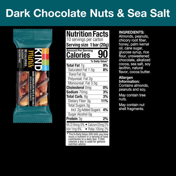 Dark Chocolate Nuts and Sea Salt
