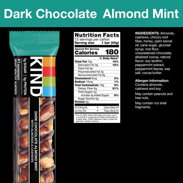 Dark Chocolate Almond Mint
