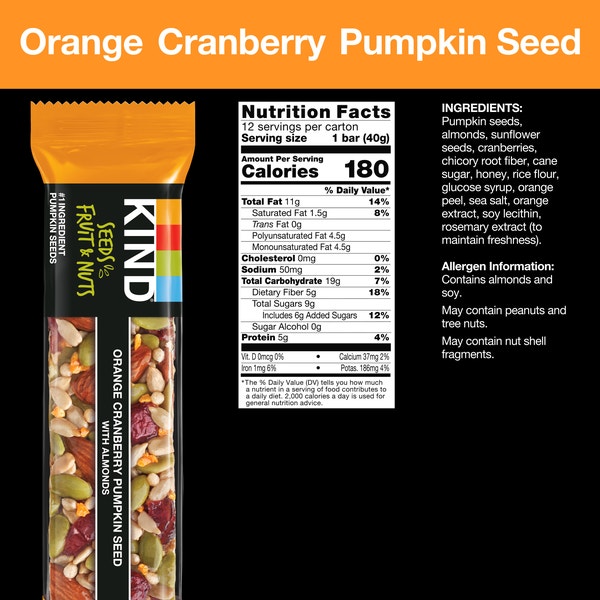 Orange Cranberry Pumpkin Seed