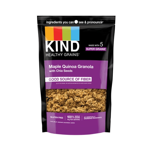 Maple Quinoa Granola with Chia Seeds