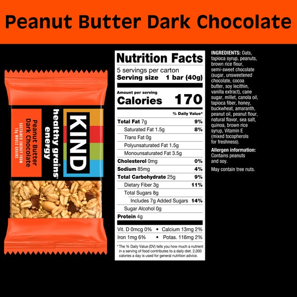 Peanut Butter Dark Chocolate