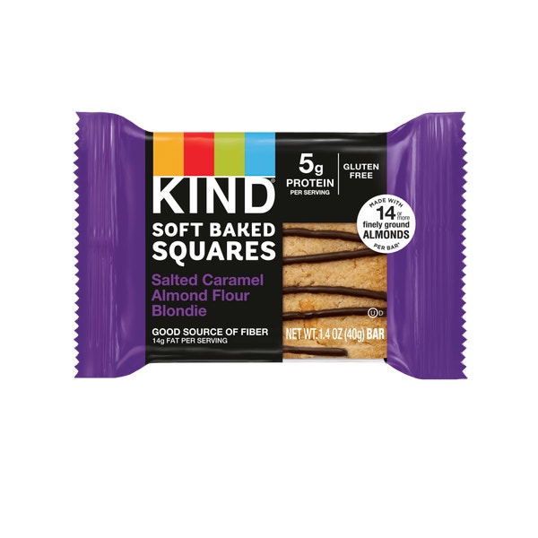 Salted Caramel Almond Flour Blondie