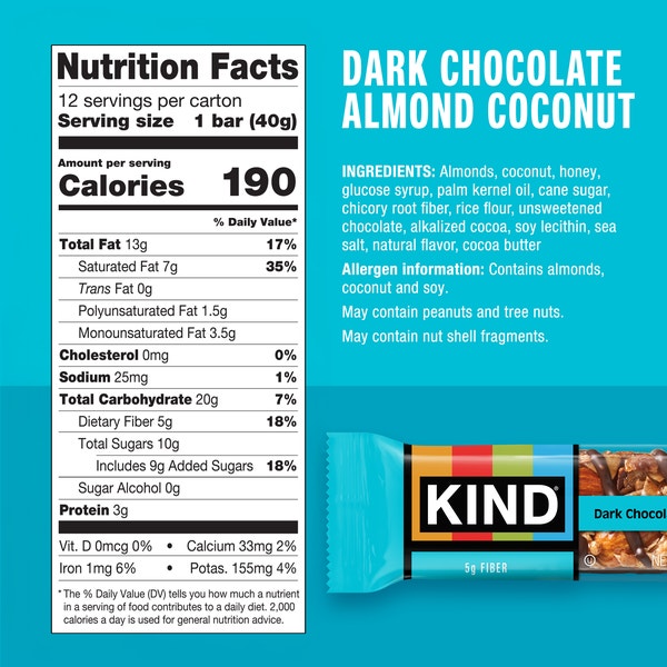 Dark Chocolate Almond Coconut