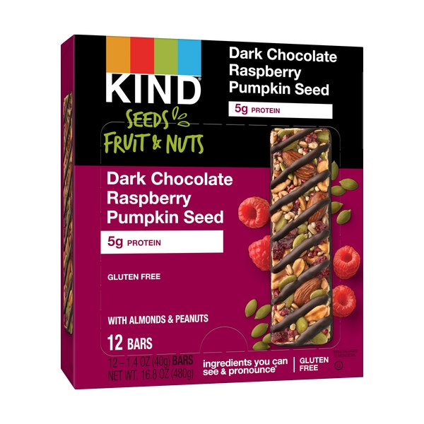 Dark Chocolate Raspberry Pumpkin Seed