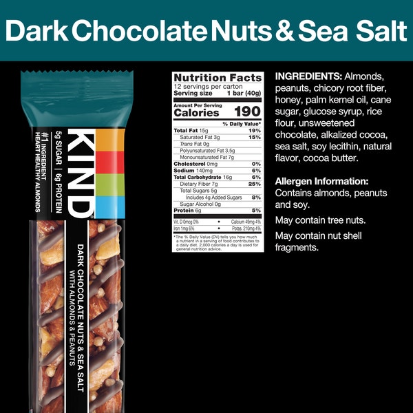 Dark Chocolate Nuts & Sea Salt