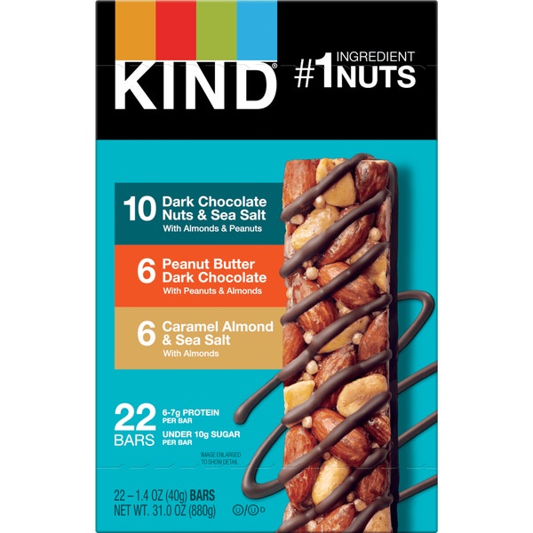 Dark Chocolate Nuts & Sea Salt, Peanut Butter Dark Chocolate, Caramel Almond Sea Salt Variety Pack