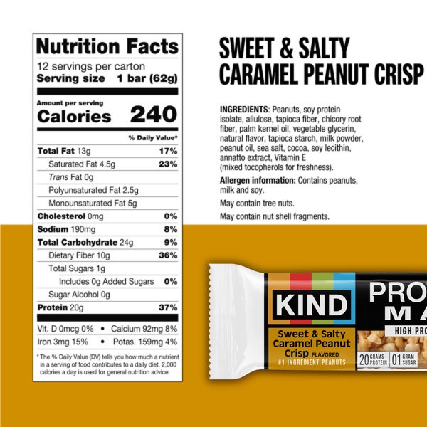 Sweet & Salty Caramel Peanut Crisp