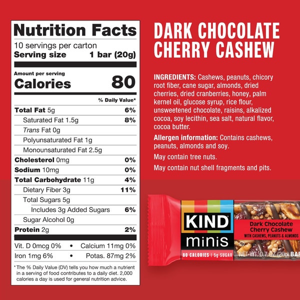 Dark Chocolate Cherry Cashew