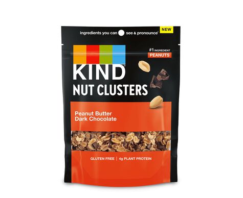Peanut Butter Dark Chocolate Nut Clusters
