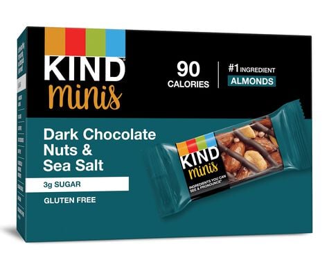Dark Chocolate Nuts & Sea Salt Minis