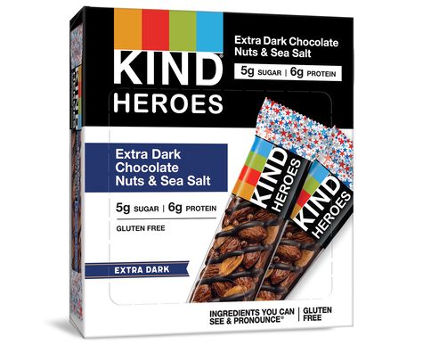 Extra Dark Chocolate Nuts & Sea Salt (HEROES)