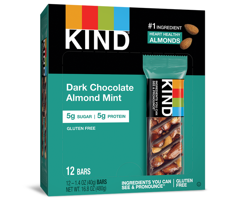 Dark Chocolate Almond Mint Bars | KIND Snacks bars | KIND ...