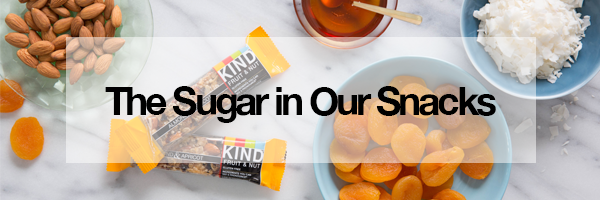 The sugar in our snacks