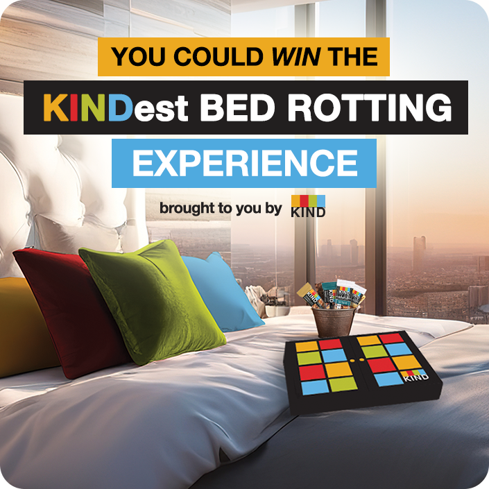you could win the kindnest bed rotting experience
