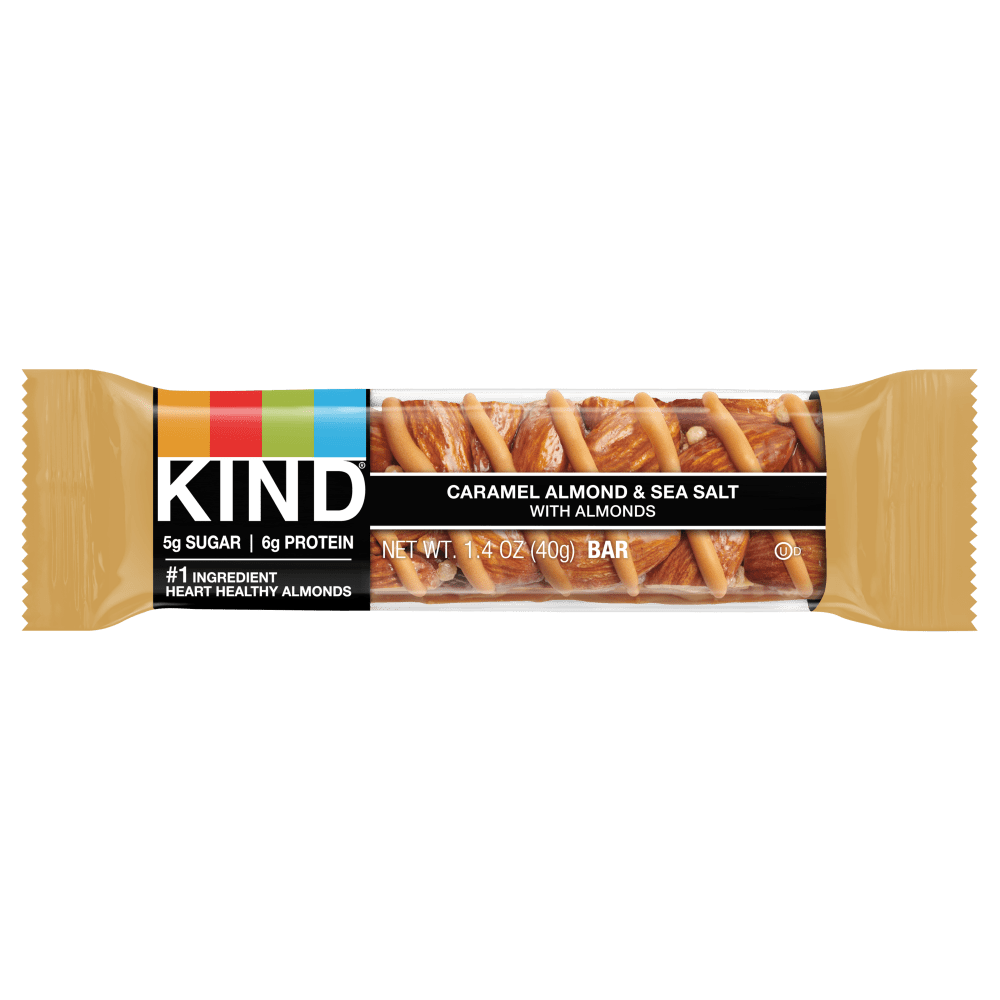 Caramel Almond & Sea salt bar